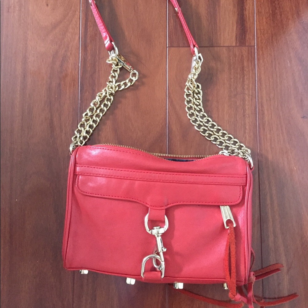 REBECCA MINKOFF x Mini MAC bag Red